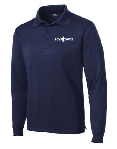 YAECA PARK｜24SS Long Sleeve Polo（Navy・L） 18417GD - 18/1 Long Sleeve Polo T-Shirt – Los Angeles Apparel