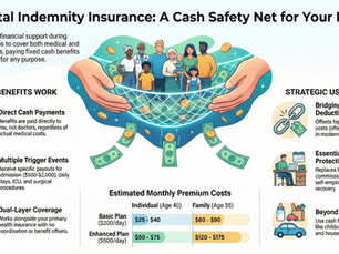Hospital Indemnity Insurance Cash Benefits for Hospital Stays