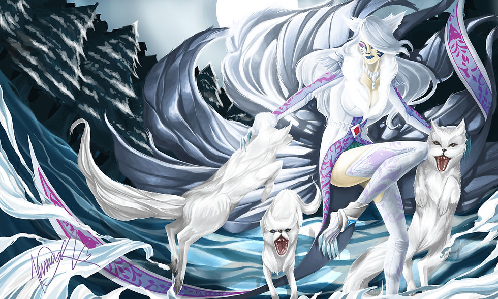 Arctic Ahri v.1 (2016)