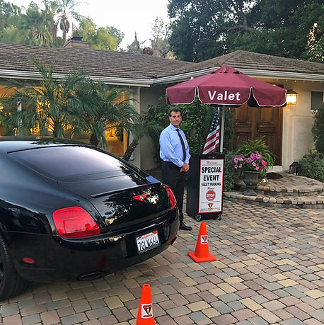 Fidelity Valet Parking - Alen at Special Event - Setting up Best Valet Configuration