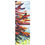 Thumbnail: cotton silk scarf with painted tree image laid flat
