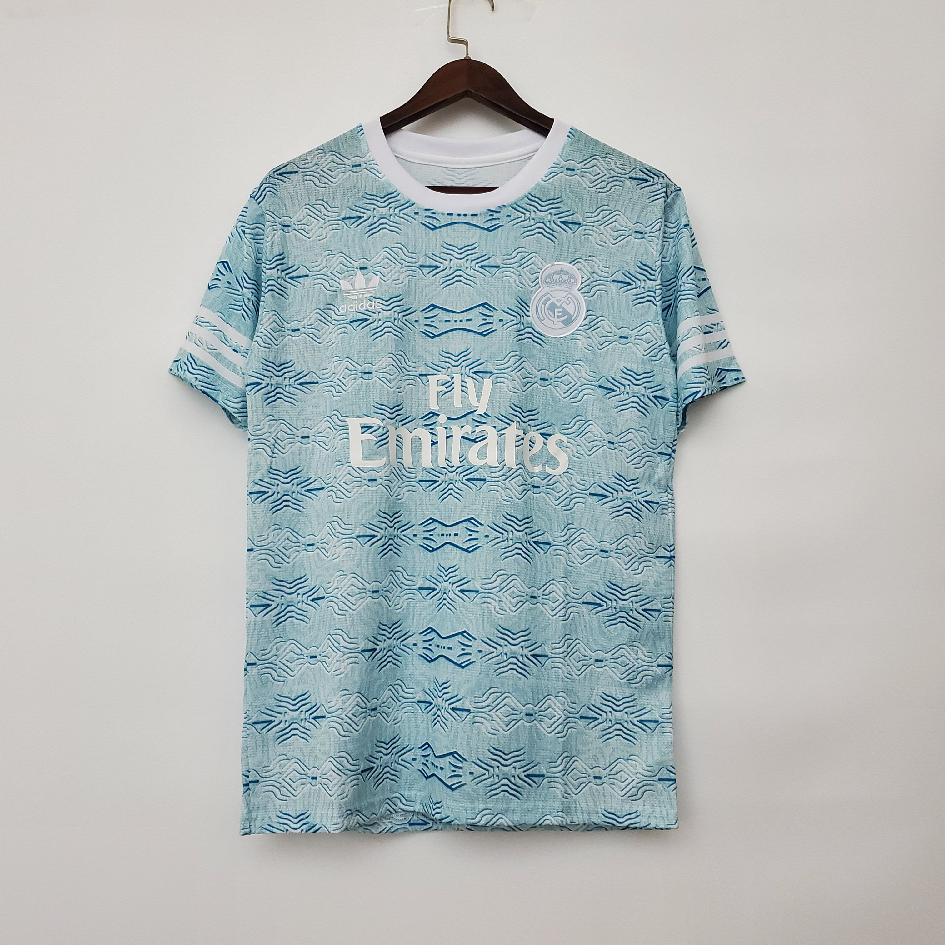 2122 Real Madrid Concept Edition Light Blue soccer jerseys Leotard Foot Football