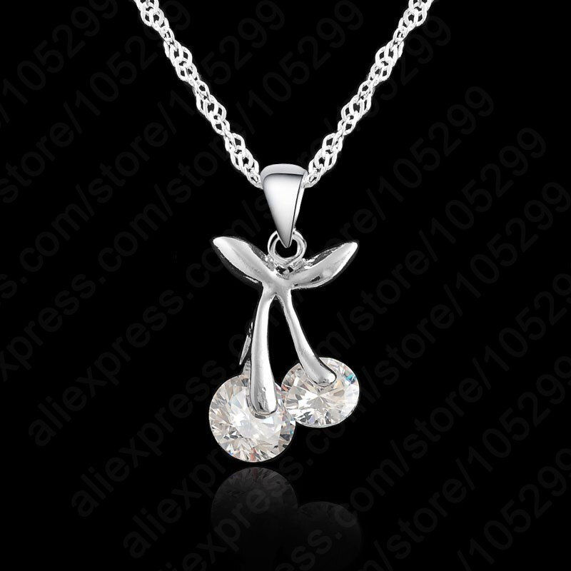 Top Quality Cubic Zirconia Pendant Neckalce 925