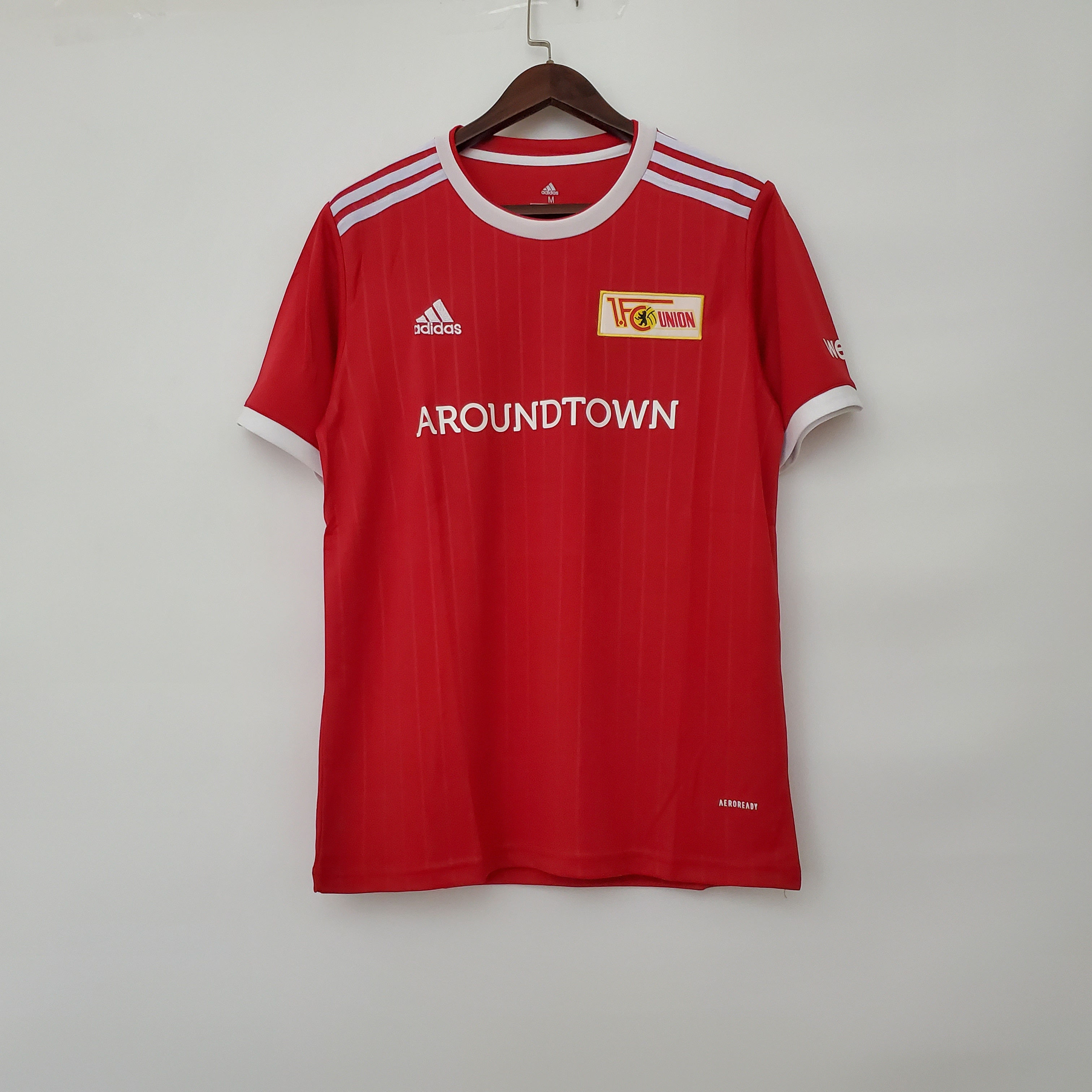 2122 Berlin United Home Stadium Red Soccer jersey