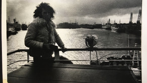 Ostend 1974 on my way to London