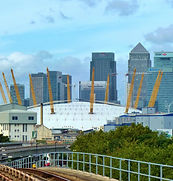 O2 Arena & Canary Wharf, London