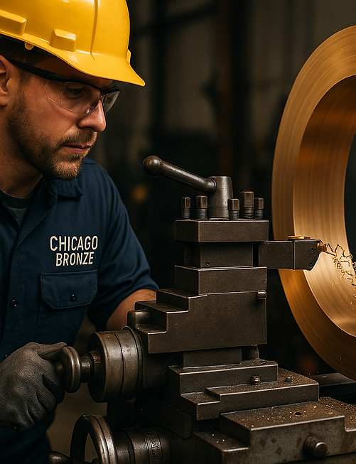 Bronze machining