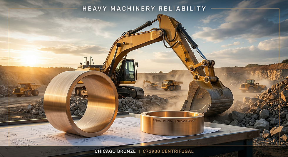 Discover the Power of C72900 Nickel-Tin Bronze for Heavy Machinery
