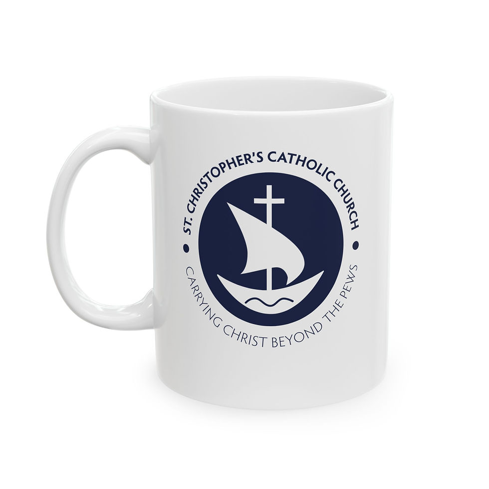 Thumbnail: St. Christopher's Ceramic Mug (11, 15oz)