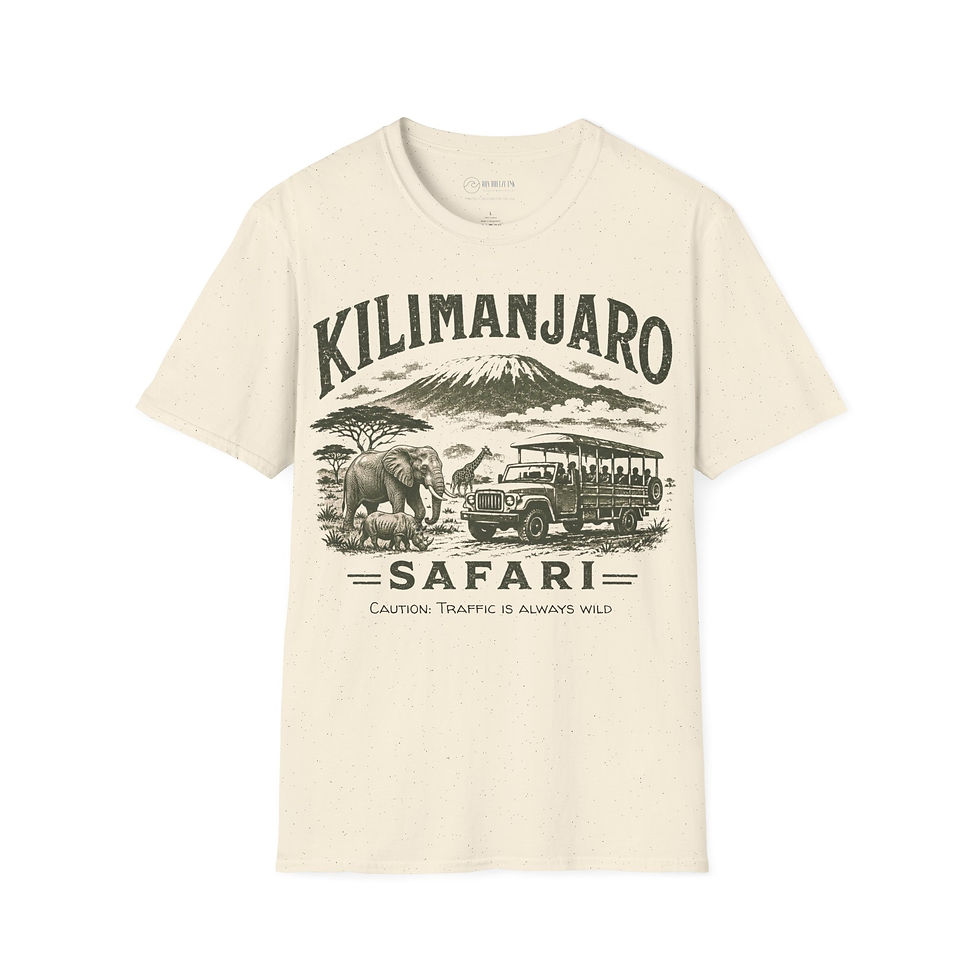 Thumbnail: Disney Kilimanjaro Safari Themed Softstyle Jersey Cotton Adult Shirt
