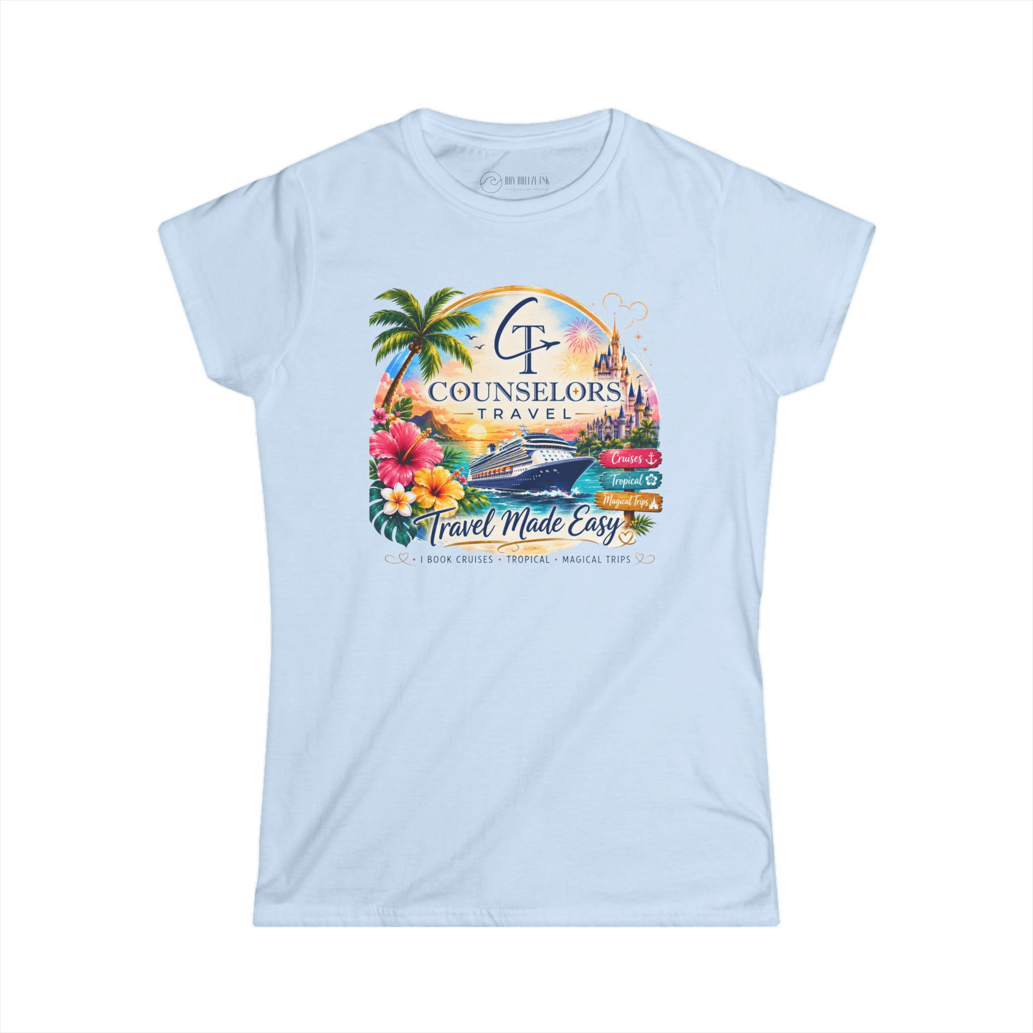 Counselor Travel Women's Softstyle Tee
