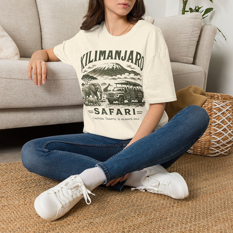 Thumbnail: Disney Kilimanjaro Safari Themed Softstyle Jersey Cotton Adult Shirt