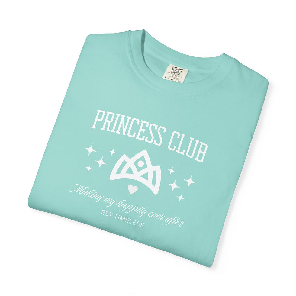 Thumbnail: Disney Princess Club (Adult) Cotton Oversized Family T-Shirt