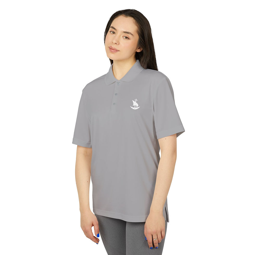 Thumbnail: St. Christopher's Embroidered Adidas Unisex Performance Polo Shirt