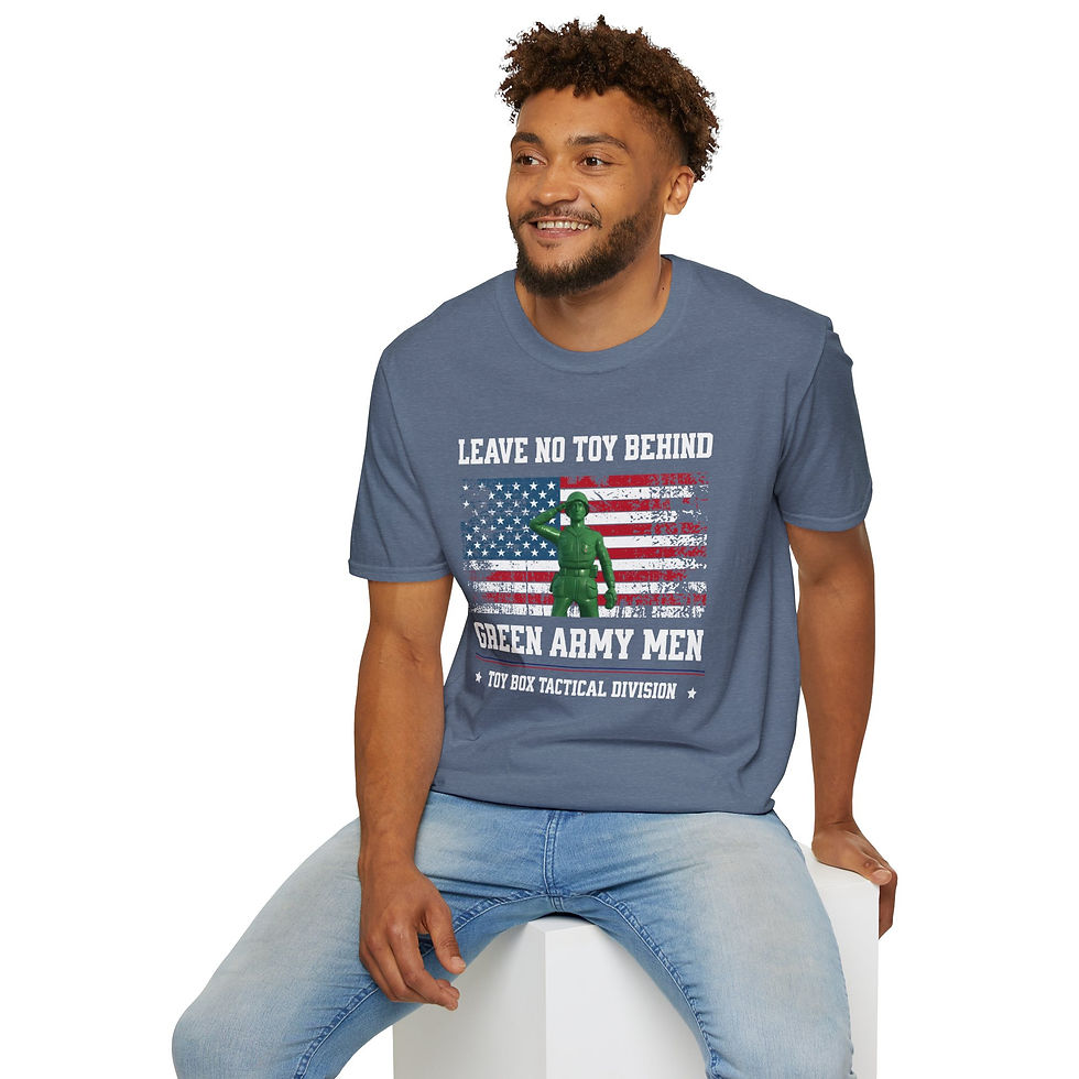 Thumbnail: Disney Toy Story Army Solider Man Unisex Jersey T-Shirt