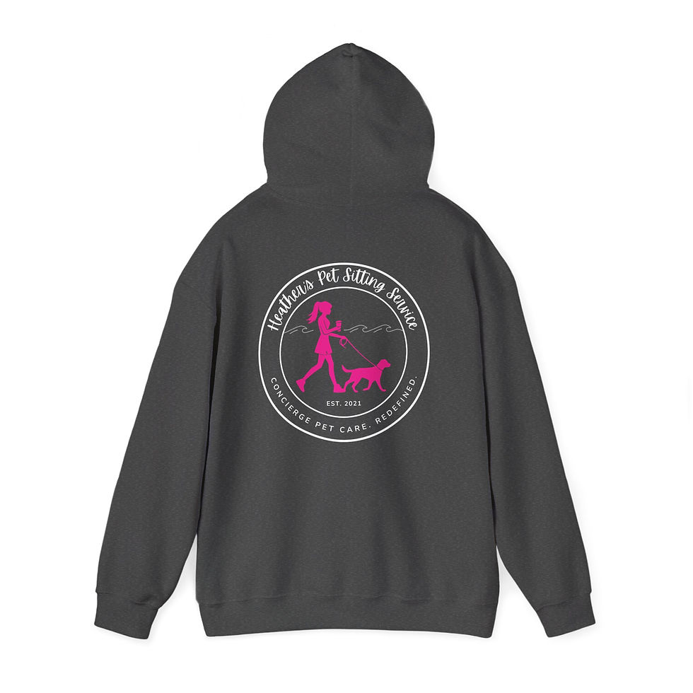 Thumbnail: Heather's Pet Sitting Service Hoodie