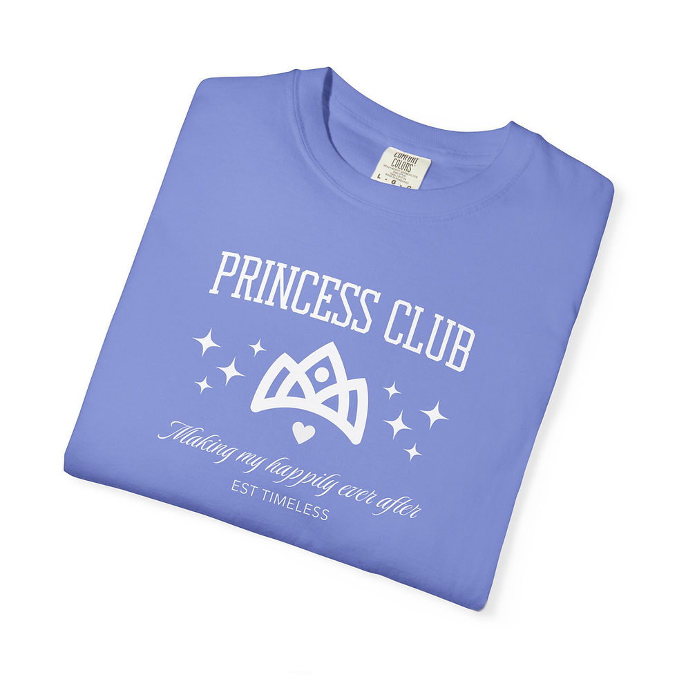 Thumbnail: Disney Princess Club (Adult) Cotton Oversized Family T-Shirt
