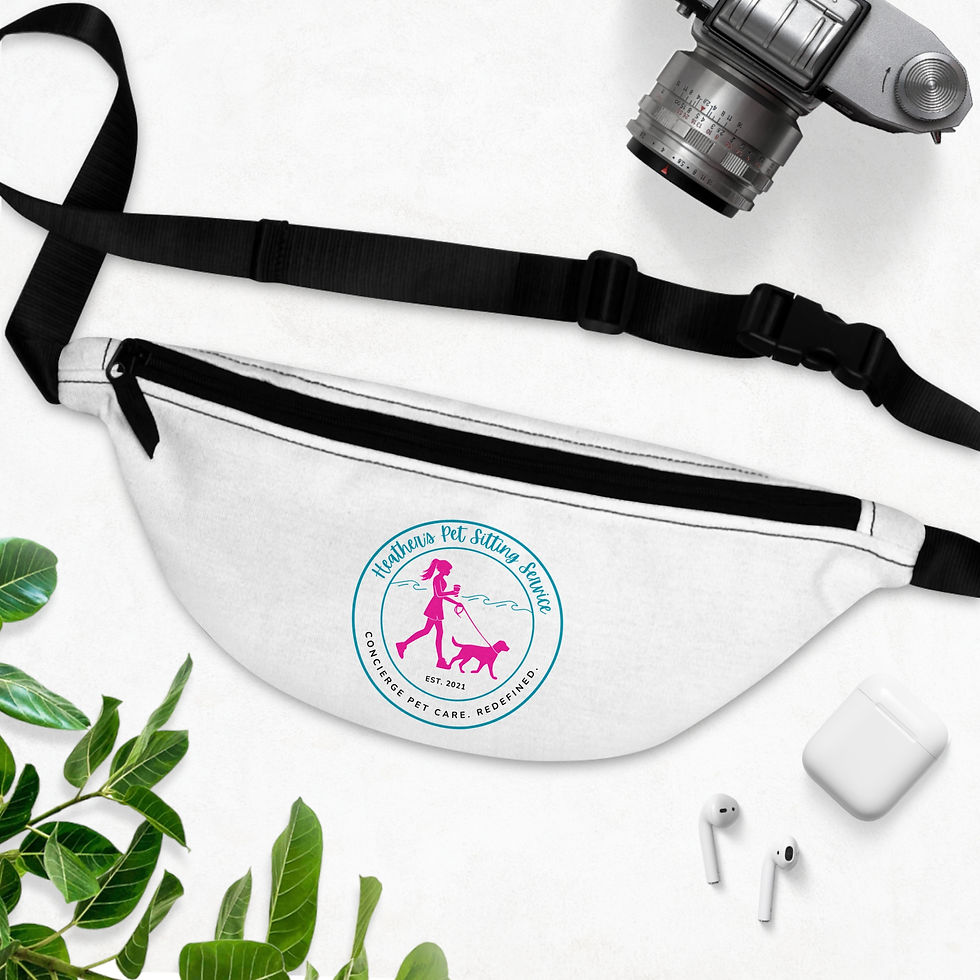 Thumbnail: Heather's Pet Sitting Service Cross Body Bag/ Fanny Pack