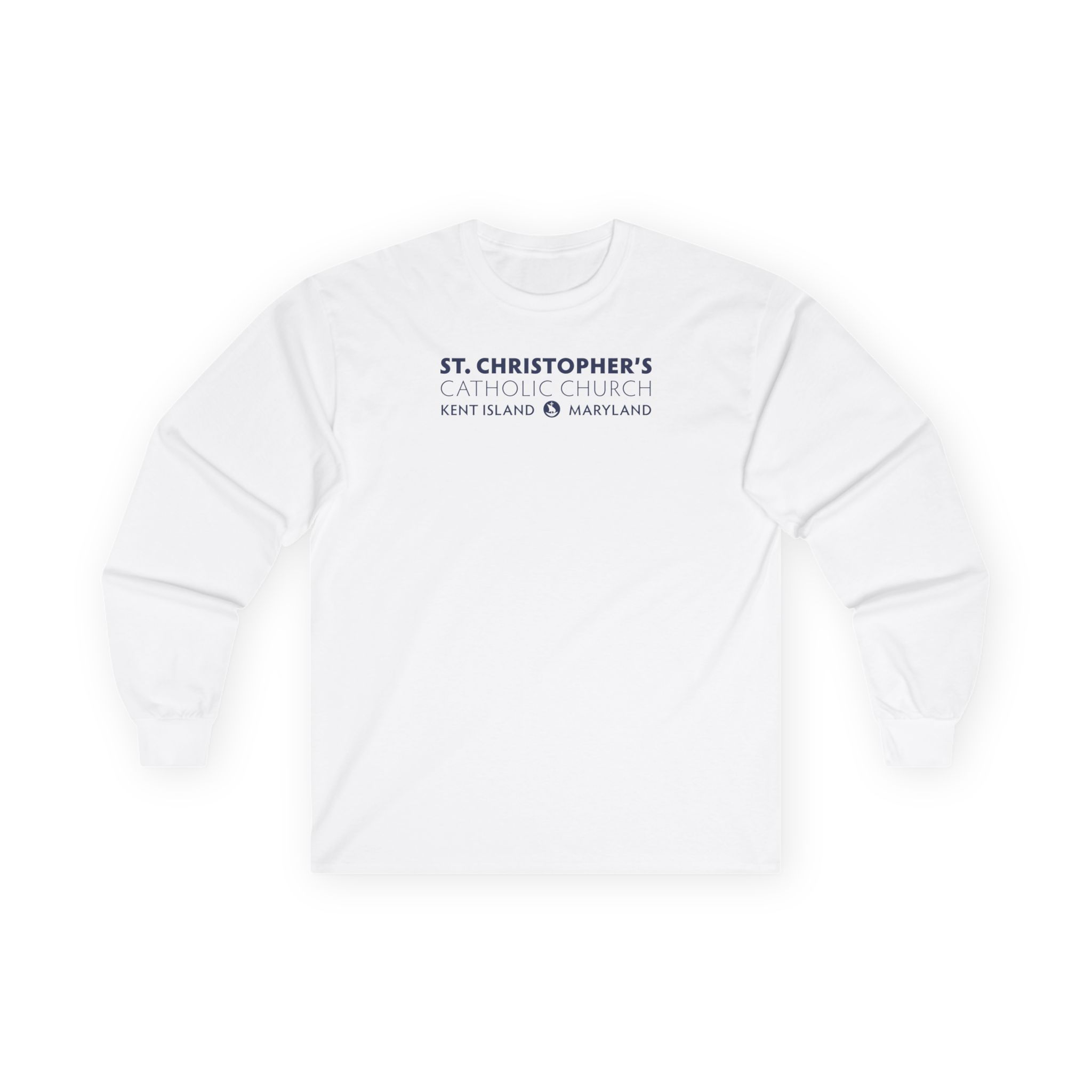 Long Sleeve: St. Christopher's Nautical Rope Cotton Long Sleeve (Two Sided)