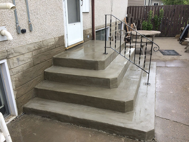 Finished steps