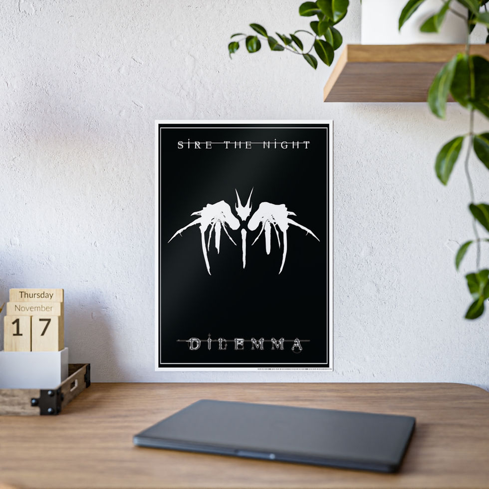 Thumbnail: Dilemma Logo Gloss Wall Poster
