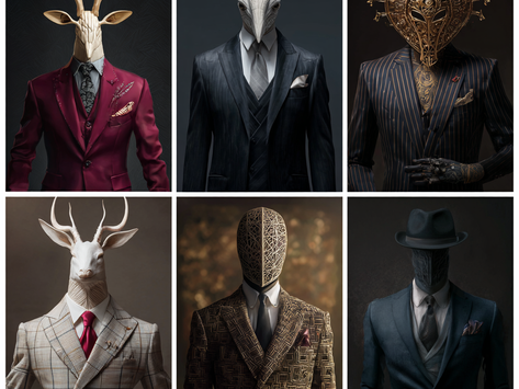 Maybe They Were Trying on People Suits