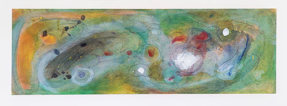 Untitled Aclic on wood