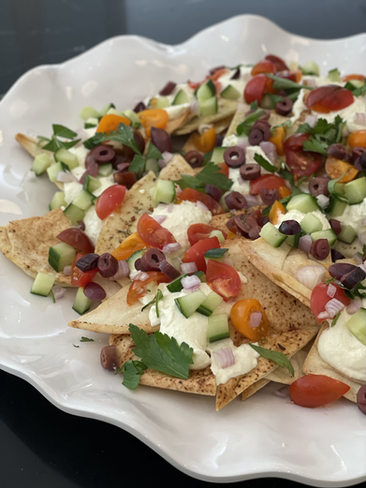 Greek nachos