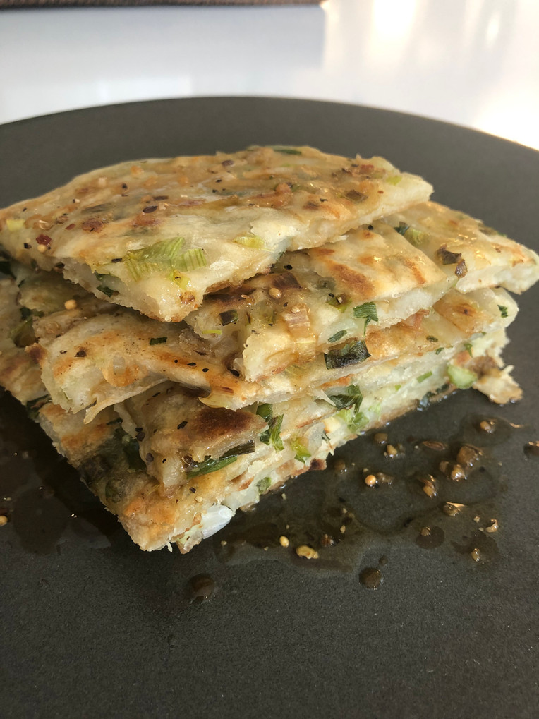 Scallion pancakes