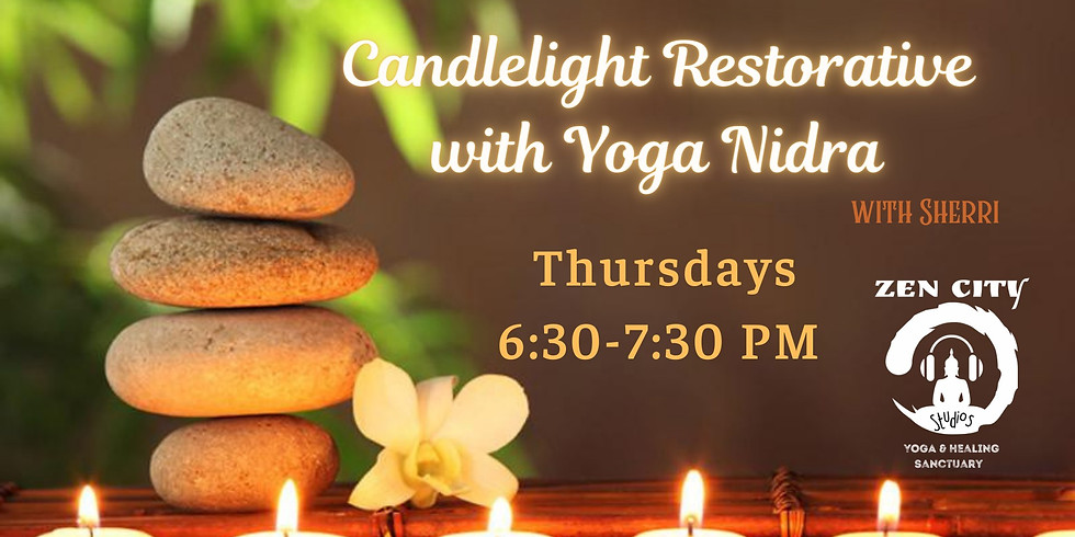 Candlelight Restorative Yoga with Nidra