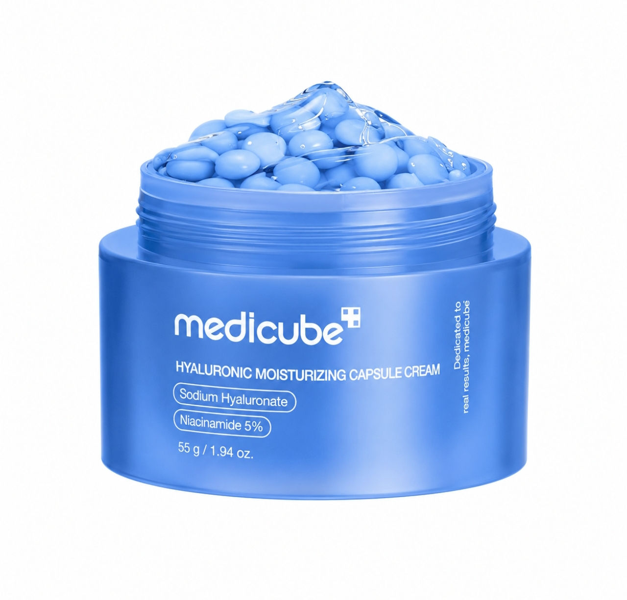 Medicube – Crema hidratante en cápsulas con ácido hialurónico, 55 g