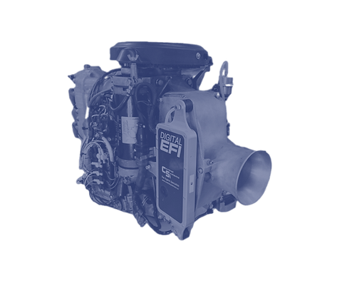 mercuryエンジン 1995 Mercury Racing 2.5L 260 PP Powerhead | Speedmaster Marine