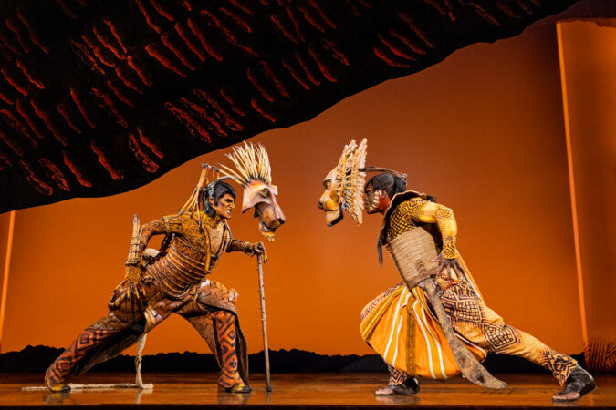 Peter Hargrave as Scar & David D'Lancy Wilson as Mufasa
