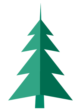 Folding Christmas Tree