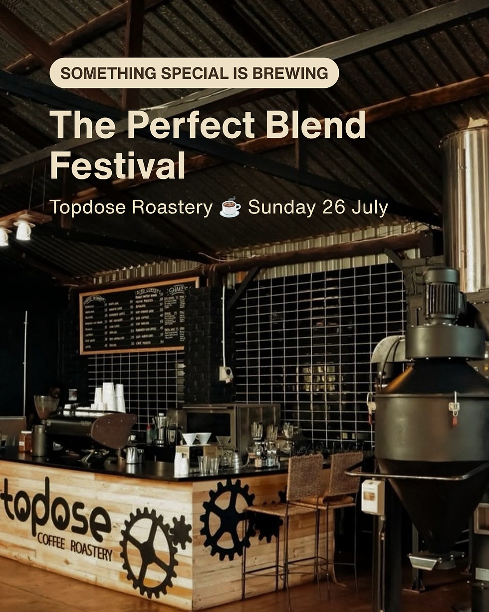 The Perfect Blend Festival — A Coffee Experience at Topdose Roastery