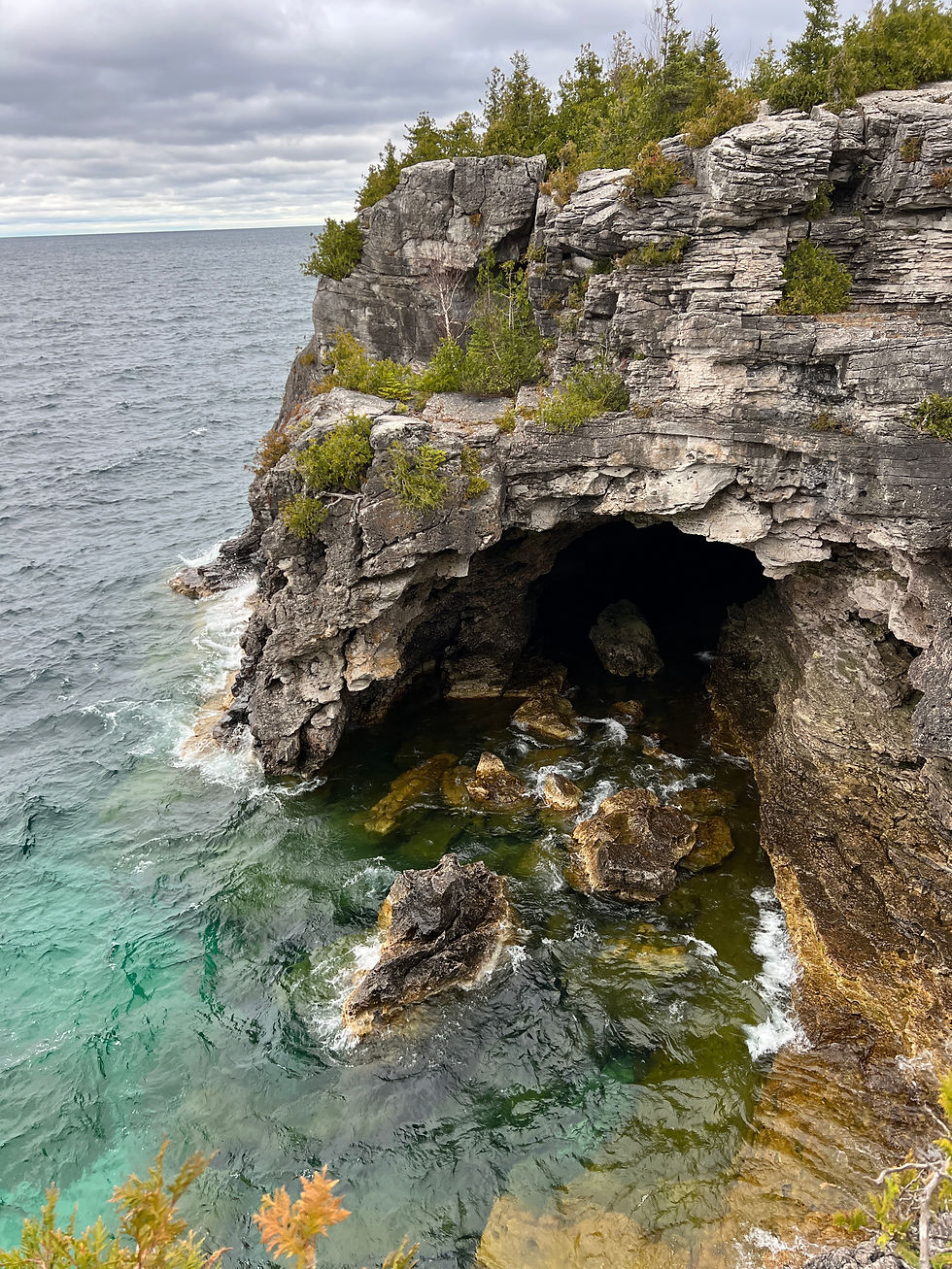 Halfway Log Dump to Grotto (Tobermory)