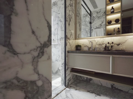 Select Quartz and Classic Granite for Bathrooms