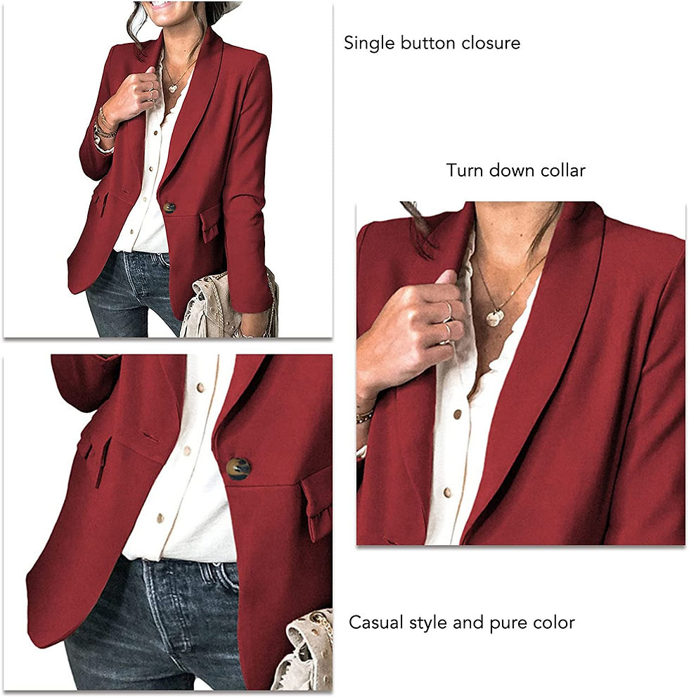 الصورة المصغرة: ملابس العمل النسائية  ، السترة ، الياقة المنسدلة ، الأعمال التجارية ، المكتب ، 