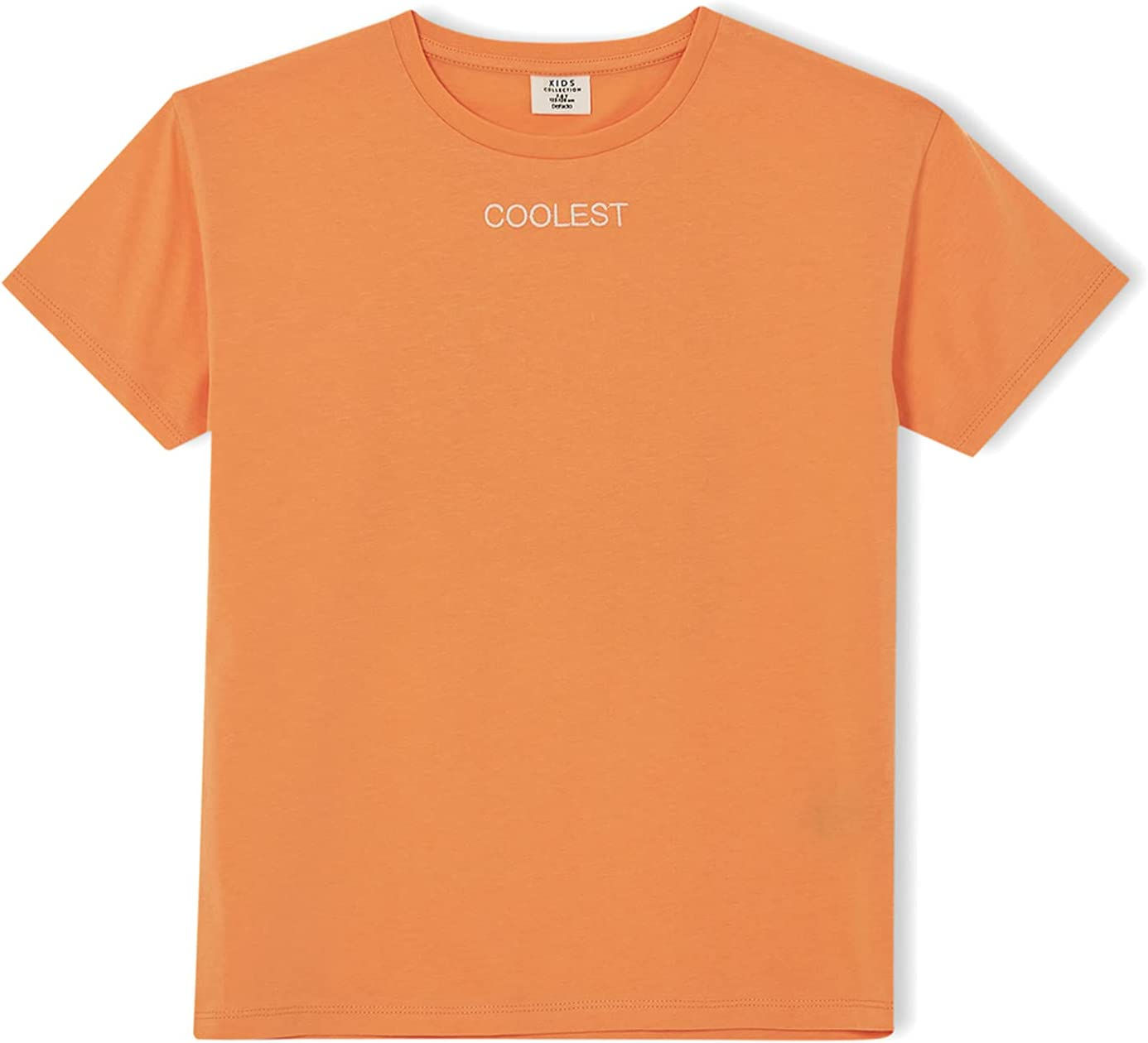 تي شيرت  للأولاد مطبوع بأكمام قصيرة