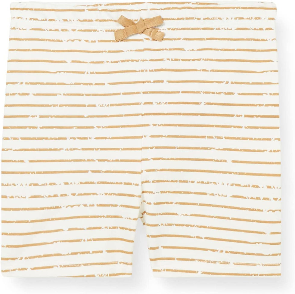 الصورة المصغرة: القطن مخطط الخصر السراويل السراويل القطنية طفل رضيع