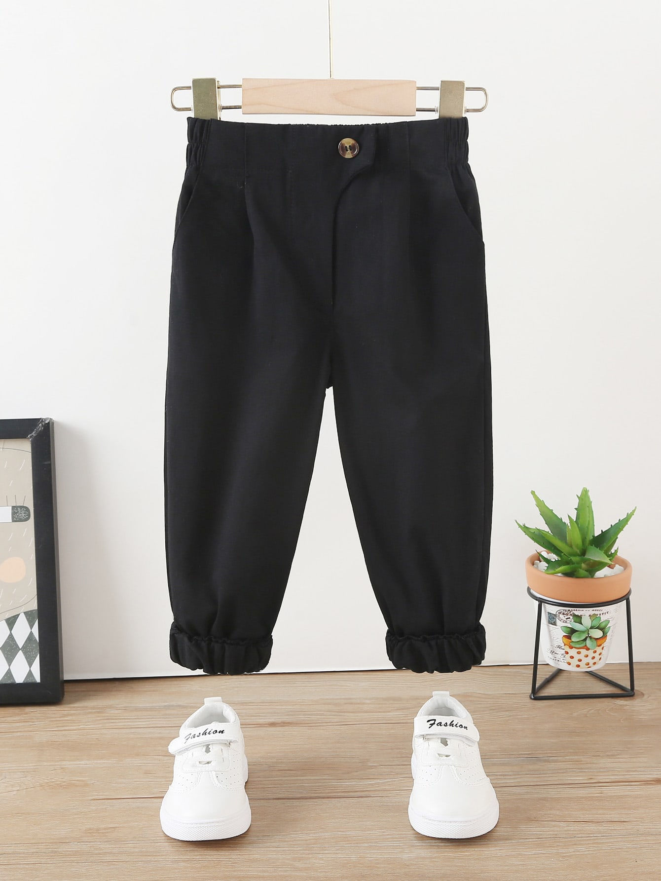 بنطلون تابرد سادة - طفل صغير