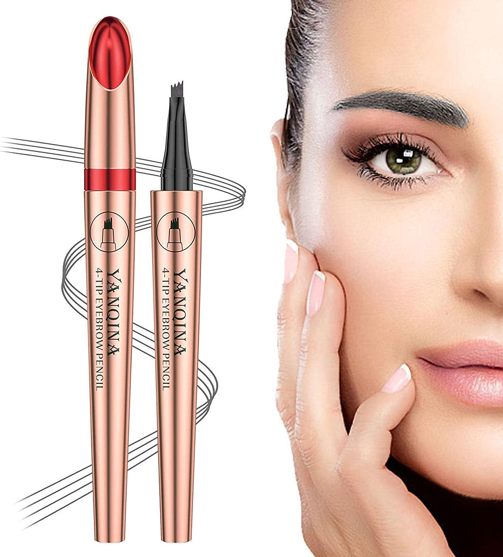 الصورة المصغرة: Eyebrow Pencil - Natural Eyebrow Shaping | Make-up Pen 4 Point Creates Natural-