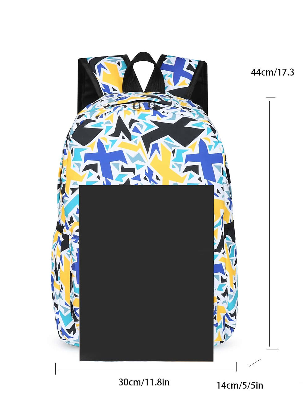 الصورة المصغرة: طقم حقيبة الظهر الوظيفية طباعة شامل 4 قطع اطفال