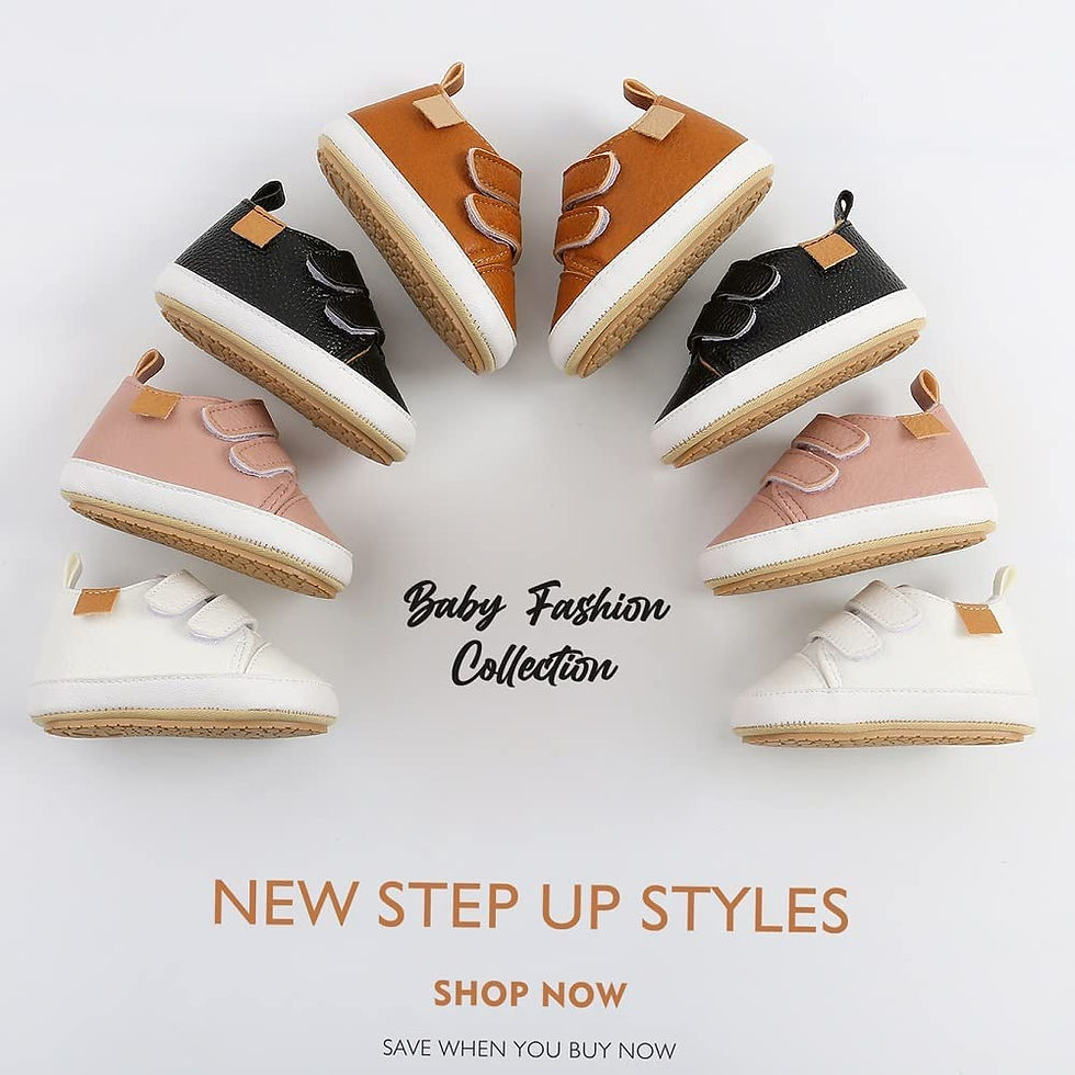 الصورة المصغرة: أحذية المشي الأولى للأطفال الأولاد والبنات من أحذية مشي أمامية لحديثي الولادة أ