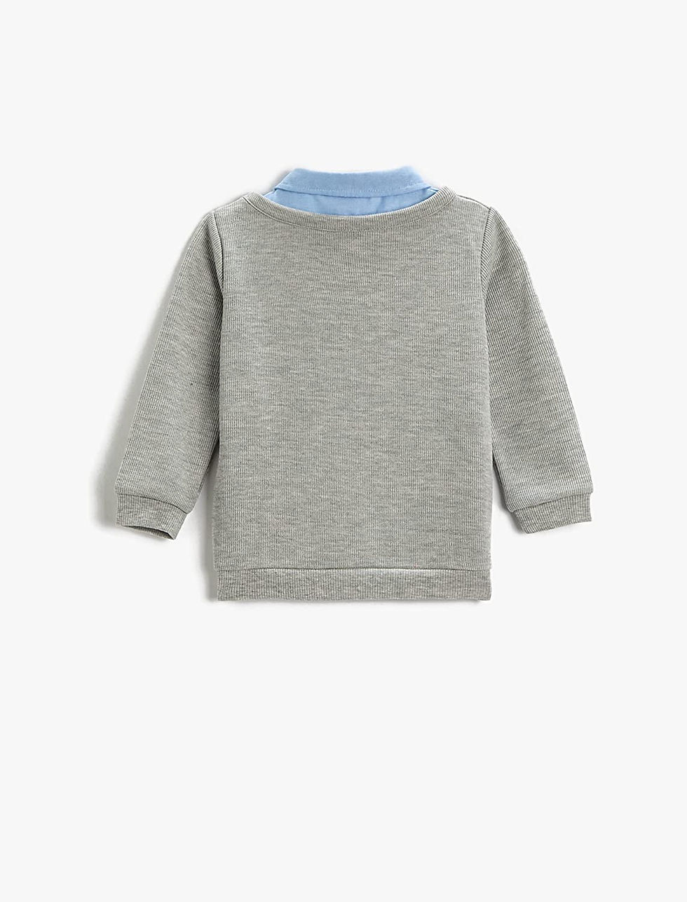 الصورة المصغرة: القطن المطبوع الياقة القميص البلوز البلوز الطفل الصبي