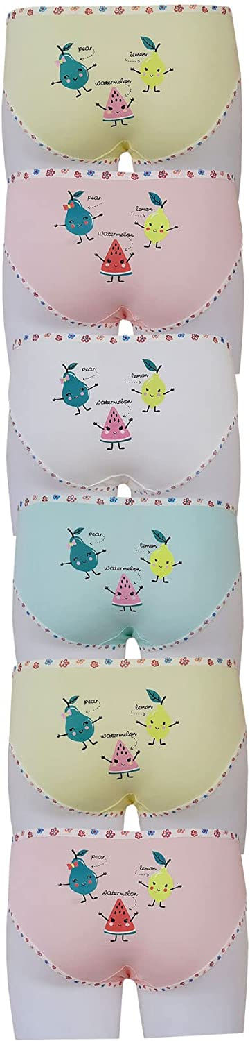 الصورة المصغرة:  قطع سراويل داخلية للبنات منقوشة ملونة مطبوعة