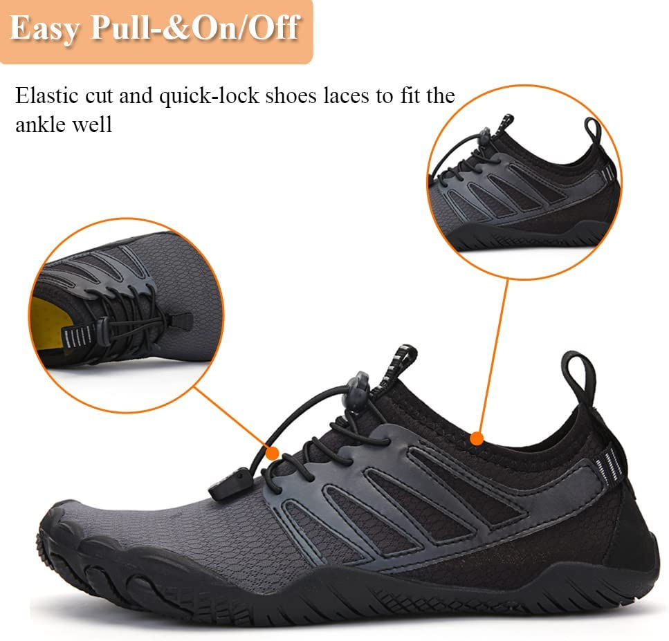 الصورة المصغرة:  أحذية حافي القدمين للرجال أحذية السباحة سريعة التجفيف أحذية مائية أحذية رياضية