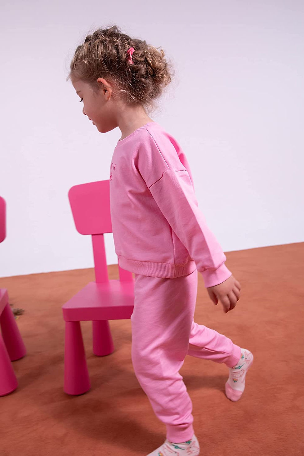 الصورة المصغرة: ديفاكتو بيبي جيرل مجموعة سفلية بأكمام طويلة ملائمة عادية