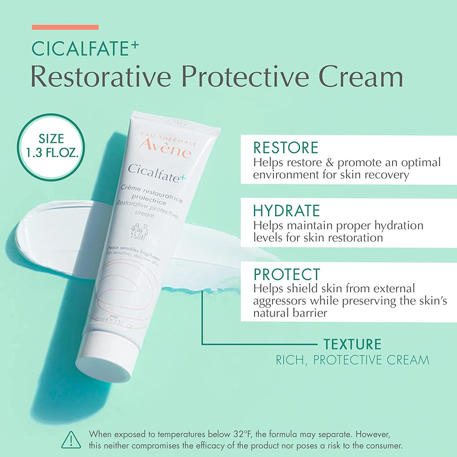 Avene Cicalfate Restorative Protective Cream 40ml 1 Pack