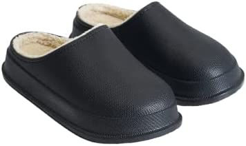 الصورة المصغرة: سورينتا بوليوس شبشب شتوي قطيفة مقاوم للماء قابل للغسل للتدفئة للجنسين للرجال وا